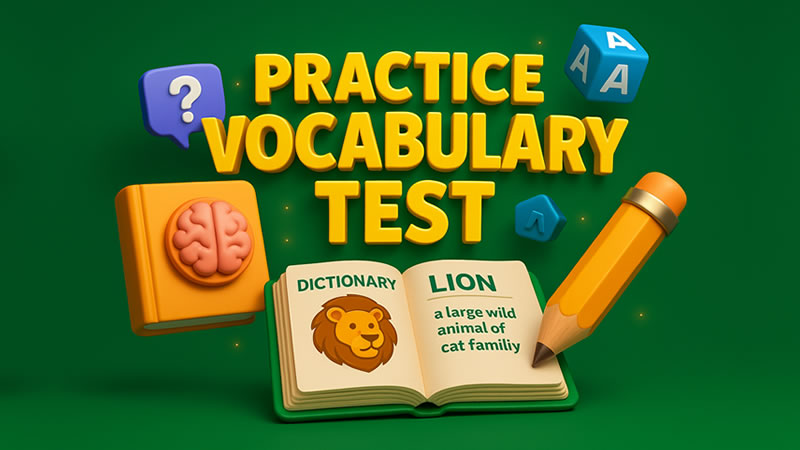 Practice Vocabulary Test